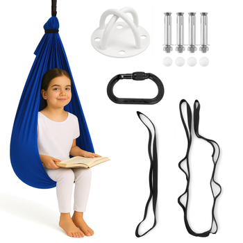 Hamak dla dzieci chusta sensoryczna | 3 m | Granatowy