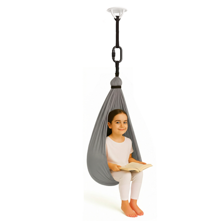 Hamak dla dzieci chusta sensoryczna | 3 m | Ciemnoszary