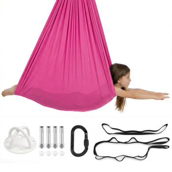 Hamak dla dzieci chusta sensoryczna | 3 m | Różowy