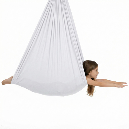 Hamak dla dzieci chusta sensoryczna | 3 m | Biały