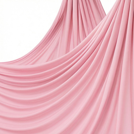 Szarfa akrobatyczna aerial silk | 8 m | szampański róż