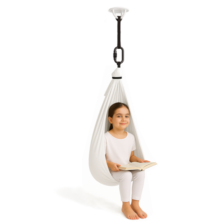 Hamak dla dzieci chusta sensoryczna | 3 m | Biały