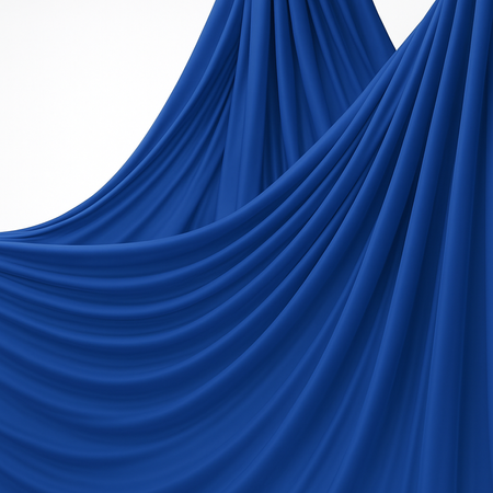 Szarfa akrobatyczna aerial silk | 6 m | Niebieska