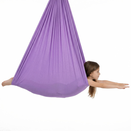 Hamak dla dzieci chusta sensoryczna | 3 m | Fioletowy