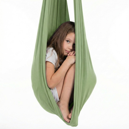 Hamak dla dzieci chusta sensoryczna | 3 m | Pistacjowy