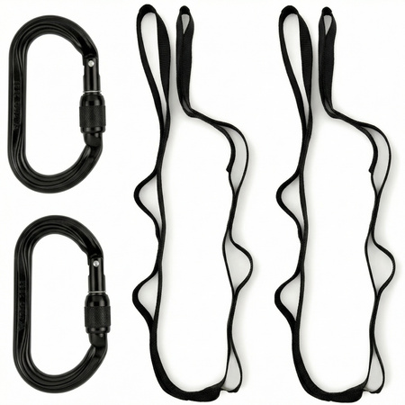 Hamak do jogi aerial | 4 m | Złoty