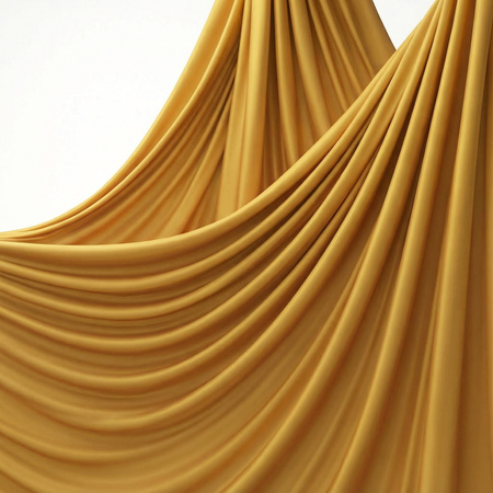 Szarfa akrobatyczna aerial silk | 6 m | złota