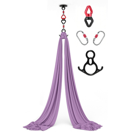 Mocowanie sufitowe hak aerial silk | 1000 kg | Czarny