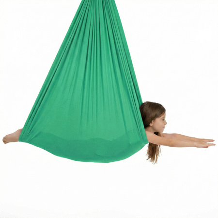 Hamak dla dzieci chusta sensoryczna | 3 m | Jasnozielony