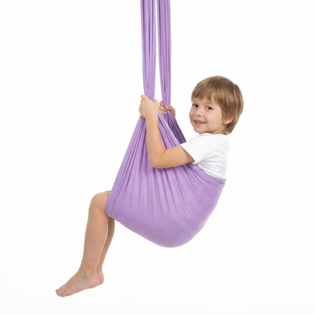 Hamak dla dzieci chusta sensoryczna | 3 m | Fioletowy