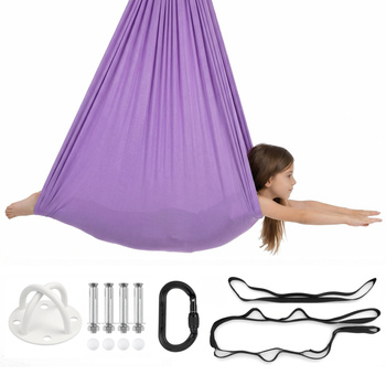 Hamak dla dzieci chusta sensoryczna | 3 m | Fioletowy