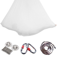 Hamak do jogi aerial | 5 m | biały