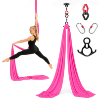 Szarfa akrobatyczna aerial silk | 8 m | różowa